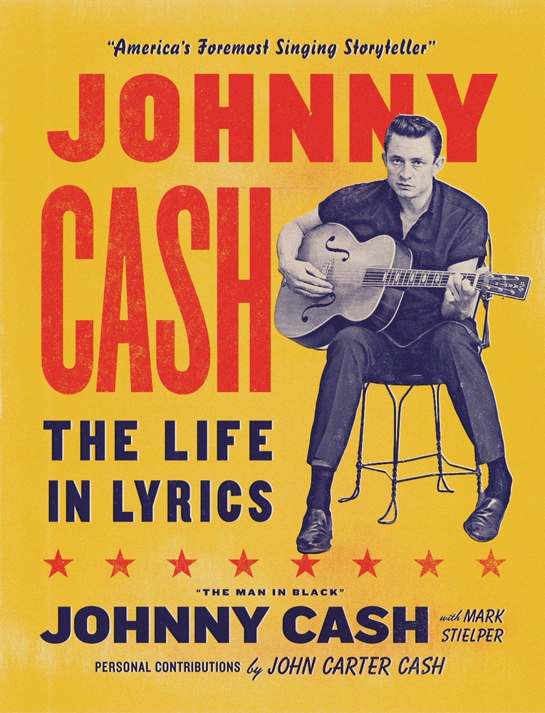 Book cover for Johnny Cash: The Life in Lyrics
