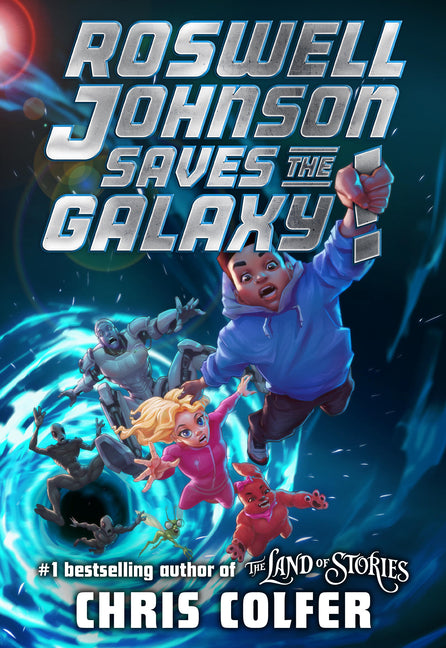Book cover for Roswell Johnson Saves the Galaxy!
