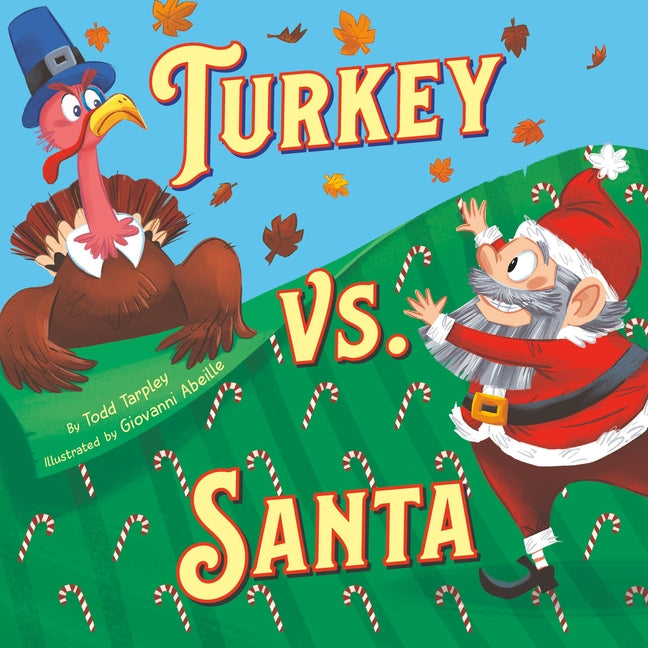 Book cover for Turkey vs. Santa