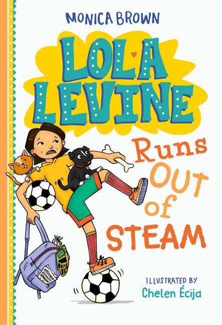Book cover for Lola Levine Runs Out of Steam
