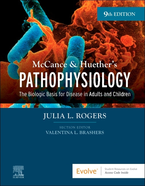 Book cover for McCance & Huether's Pathophysiology: The Biologic Basis for Disease in Adults and Children