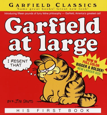 Book cover for Garfield at Large: His 1st Book