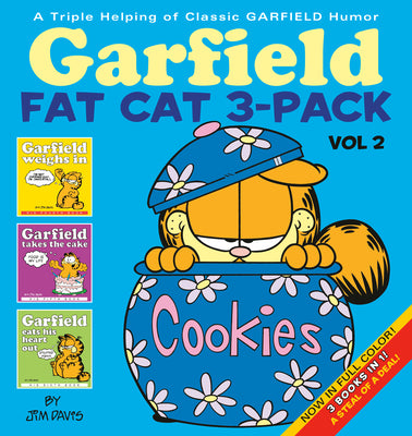 Book cover for Garfield Fat Cat 3-Pack #2: A Triple Helping of Classic Garfield Humor