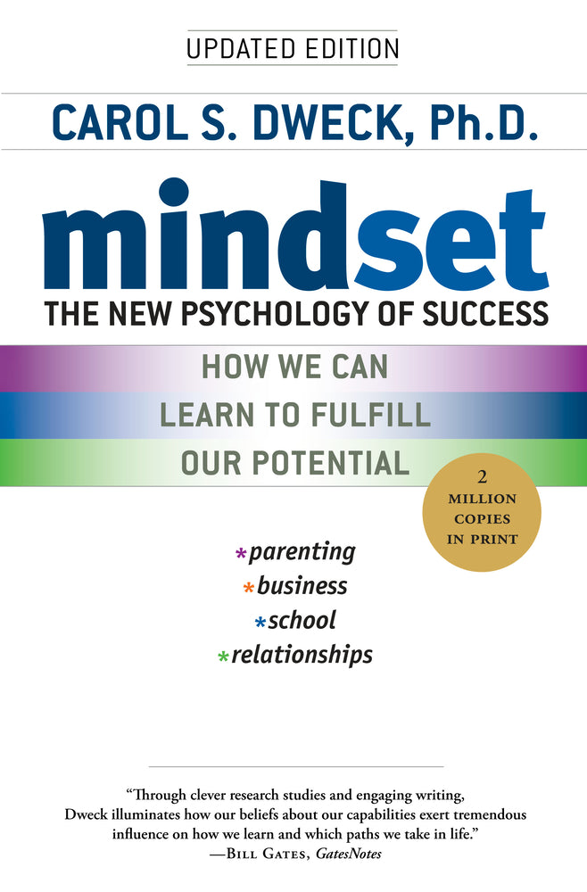 Book cover for Mindset: The New Psychology of Success