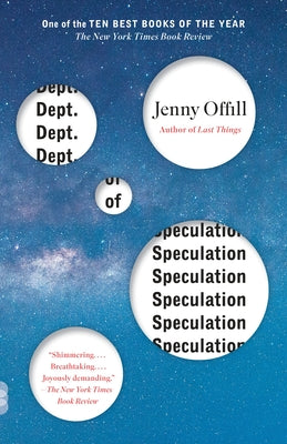 Book cover for Dept. of Speculation