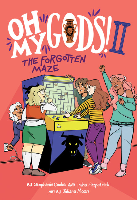 Book cover for Oh My Gods! 2: The Forgotten Maze: A Graphic Novel