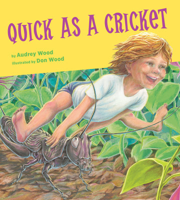 Book cover for Quick as a Cricket Board Book
