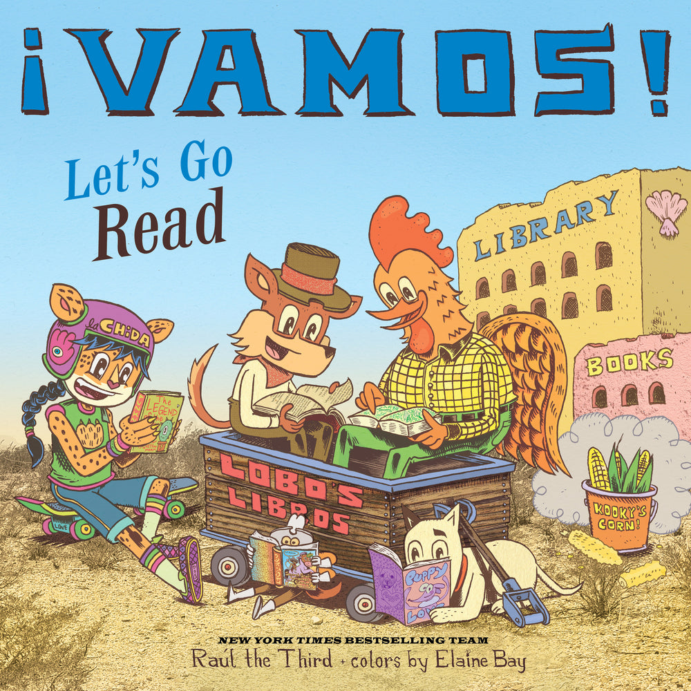 Book cover for ¡Vamos! Let's Go Read