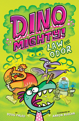 Book cover for Law and Odor: Dinosaur Graphic Novel
