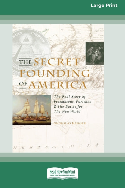 Book cover for Secret Founding of America [16 Pt Large Print Edition]