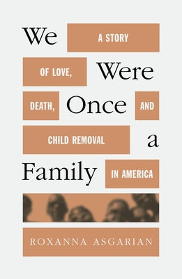 Book cover for We Were Once a Family: A Story of Love, Death, and Child Removal in America