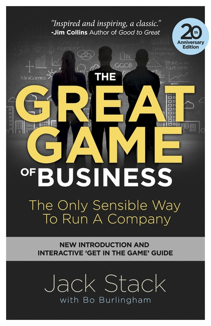 Book cover for The Great Game of Business: The Only Sensible Way to Run a Company