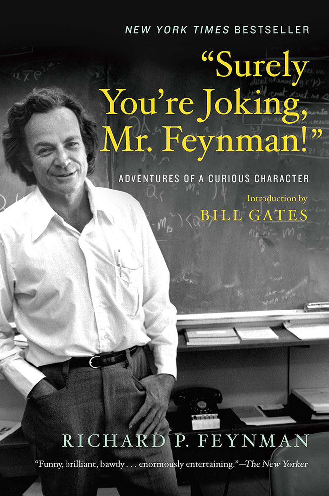 Book cover for Surely You're Joking, Mr. Feynman!: Adventures of a Curious Character