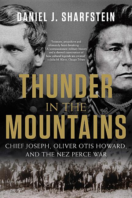 Book cover for Thunder in the Mountains: Chief Joseph, Oliver Otis Howard, and the Nez Perce War