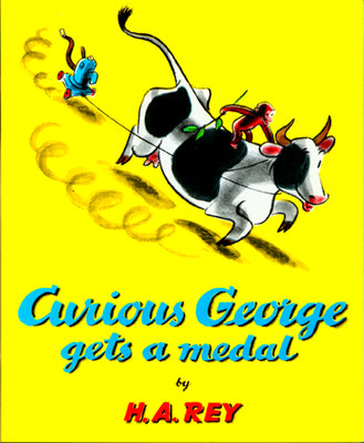 Book cover for Curious George Gets a Medal