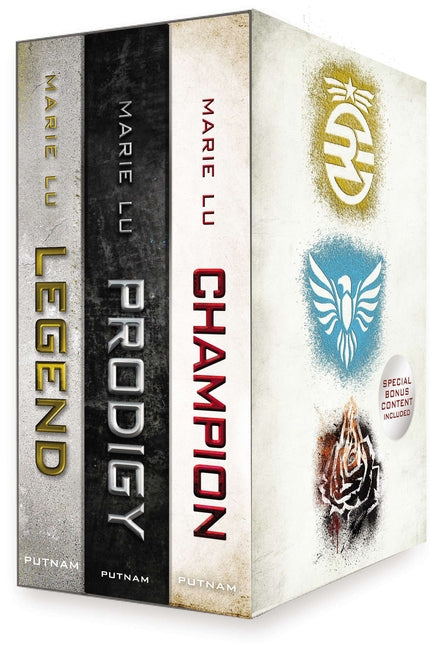 Book cover for Legend Trilogy Boxed Set: Legend/Prodigy/Champion [With Life Before Legend]