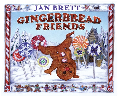 Book cover for Gingerbread Friends