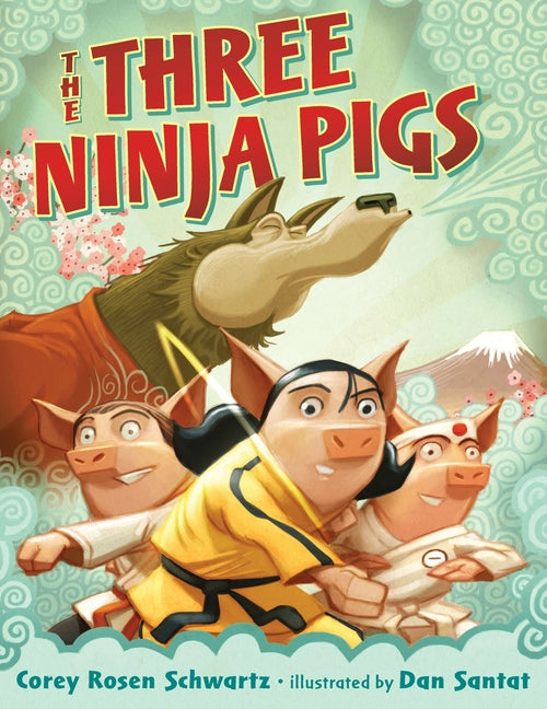 Book cover for Three Ninja Pigs