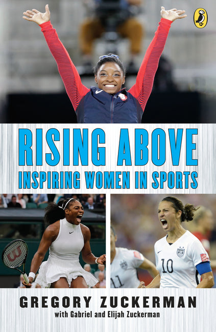 Book cover for Rising Above: Inspiring Women in Sports