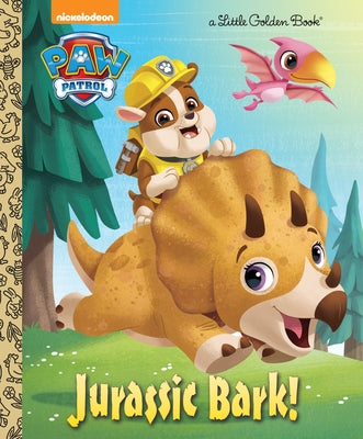 Book cover for Jurassic Bark! (Paw Patrol)