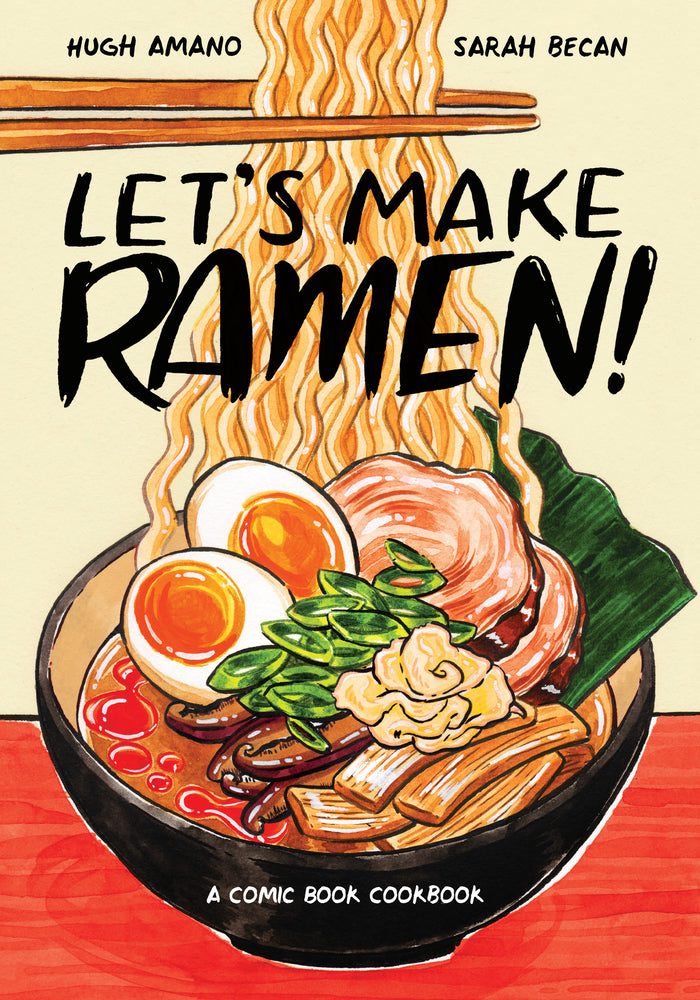 Book cover for Let's Make Ramen!: A Comic Book Cookbook