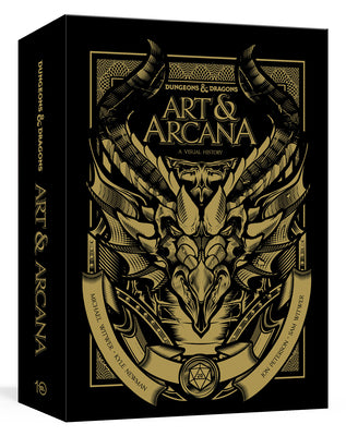 Book cover for Dungeons & Dragons Art & Arcana [Special Edition, Boxed Book & Ephemera Set]: A Visual History