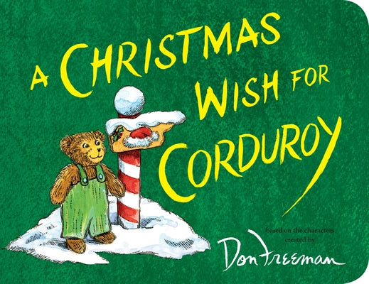 Book cover for A Christmas Wish for Corduroy