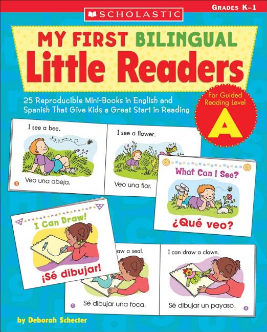 Book cover for My First Bilingual Little Readers: Level a: 25 Reproducible Mini-Books in English and Spanish That Give Kids a Great Start in Reading