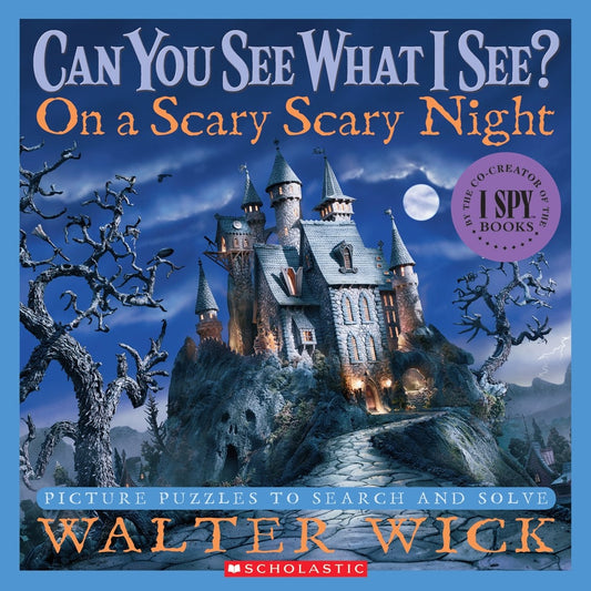 Book cover for Can You See What I See? on a Scary Scary Night: Picture Puzzles to Search and Solve