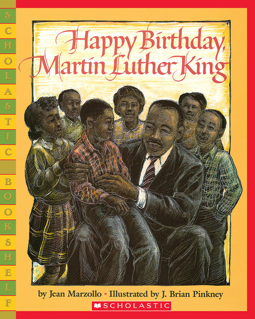 Book cover for Happy Birthday, Martin Luther King Jr.