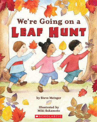 Book cover for We're Going on a Leaf Hunt