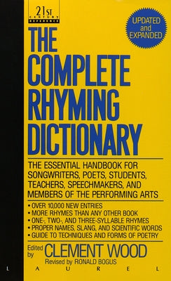 Book cover for The Complete Rhyming Dictionary