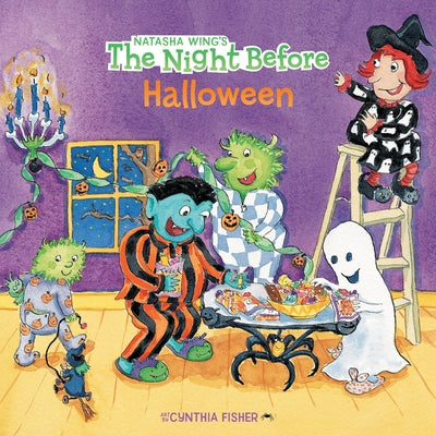 Book cover for The Night Before Halloween