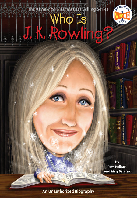 Book cover for Who Is J.K. Rowling?