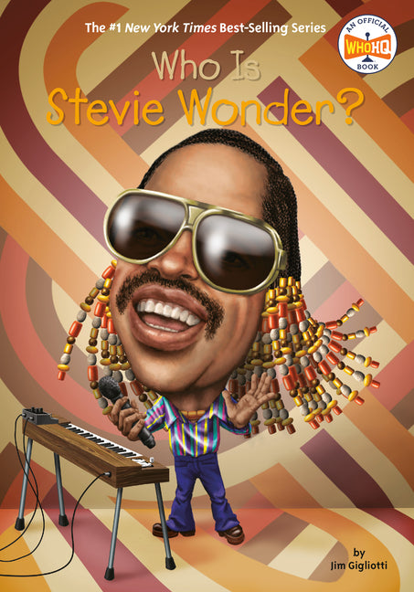 Book cover for Who Is Stevie Wonder?