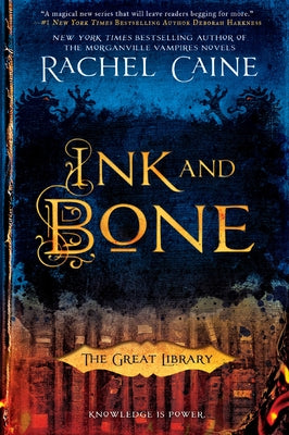 Book cover for Ink and Bone