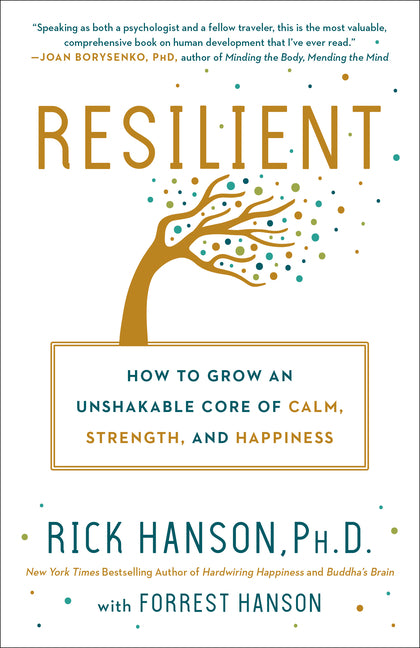 Book cover for Resilient: How to Grow an Unshakable Core of Calm, Strength, and Happiness