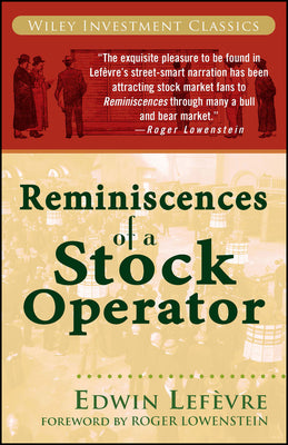 Book cover for Reminiscences of a Stock Operator