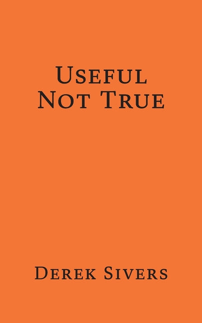 Book cover for Useful Not True