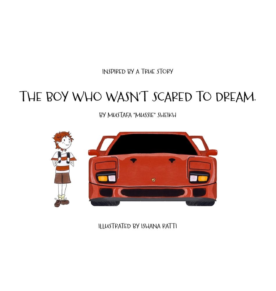 Book cover for The Boy Who Wasn't Scared to Dream