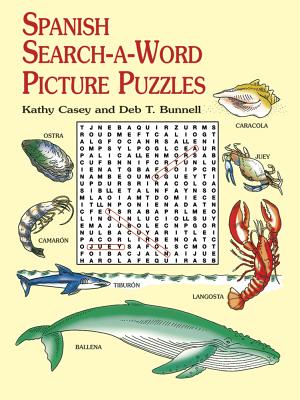 Book cover for Spanish Search-A-Word Picture Puzzles