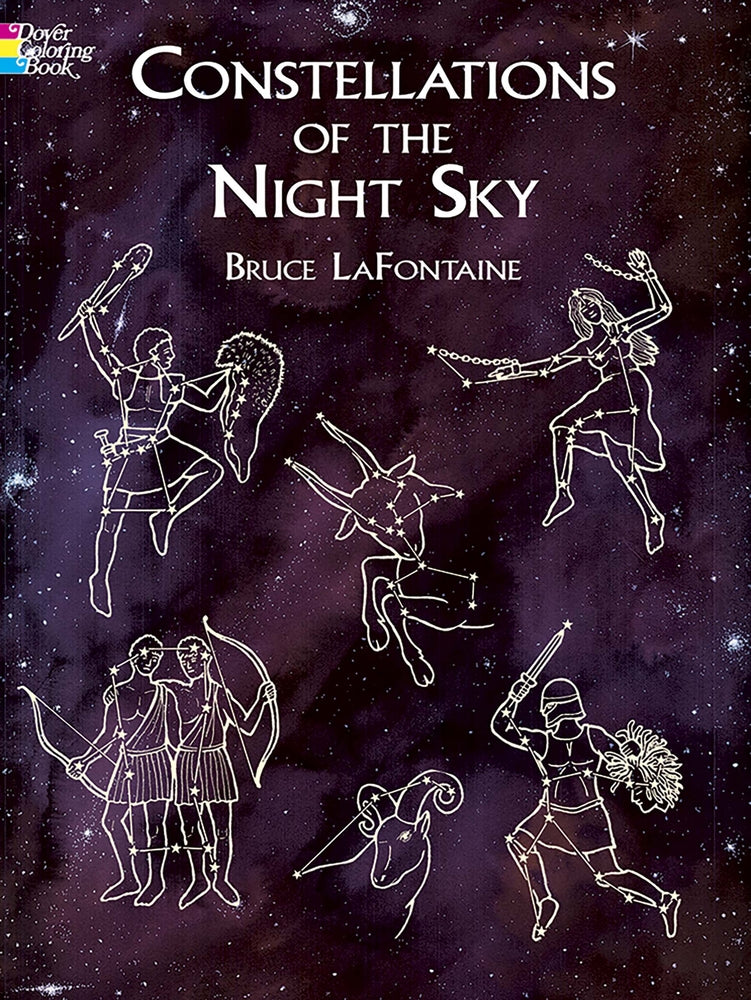 Book cover for Constellations of the Night Sky Coloring Book