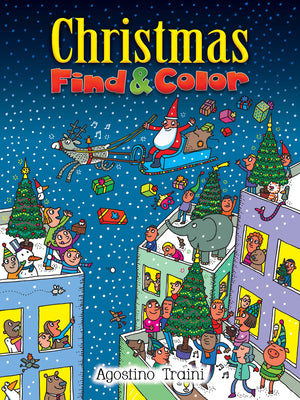 Book cover for Christmas Find and Color