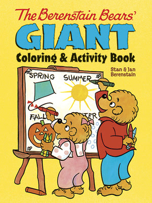 Book cover for The Berenstain Bears' Giant Coloring and Activity Book