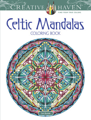 Book cover for Creative Haven Celtic Mandalas Coloring Book