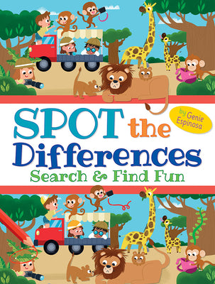 Book cover for Spot the Differences: Search & Find Fun