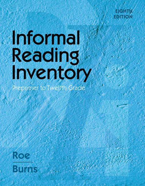 Book cover for Informal Reading Inventory: Preprimer to Twelfth Grade