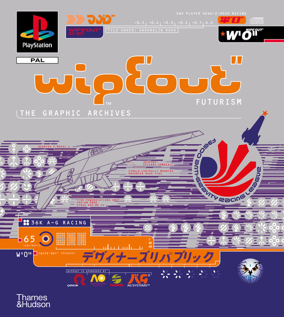 Book cover for Wipeout Futurism: The Graphic Archives