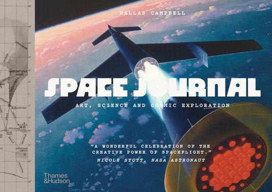 Book cover for Space Journal: Art, Science and Cosmic Exploration