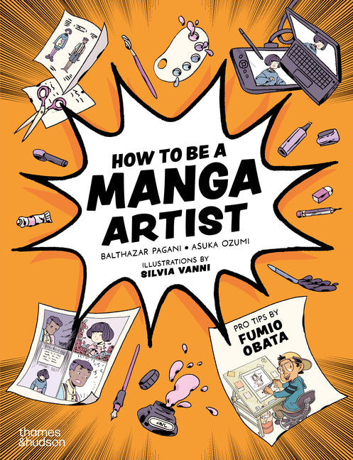 Book cover for How to Be a Manga Artist
